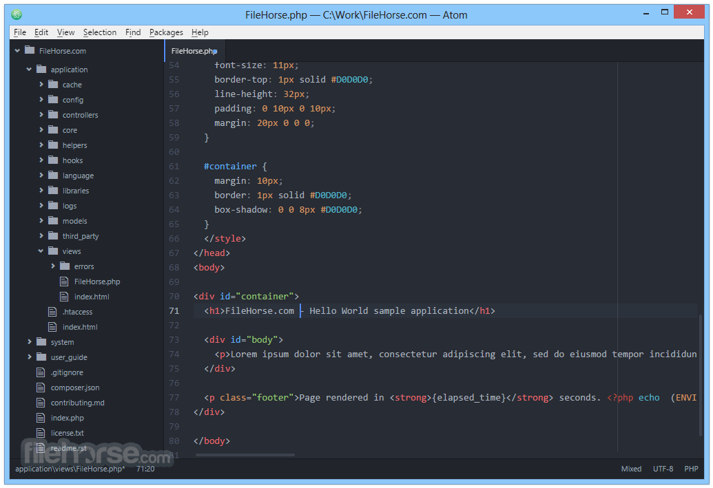 atom for mac 10.10.7