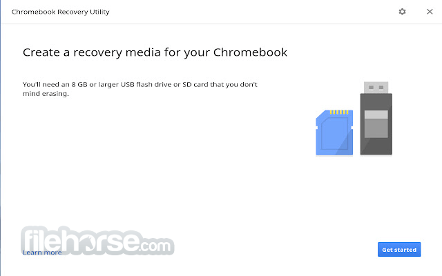 Chromebook Recovery Utility Screenshot 1
