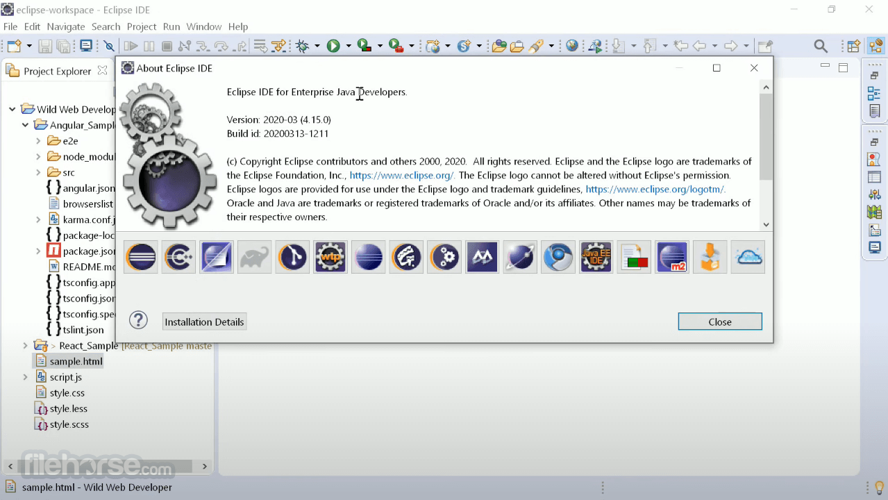 Eclipse IDE 2023-12 Screenshot 5