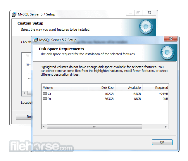 mysql windows 10 64 bit download