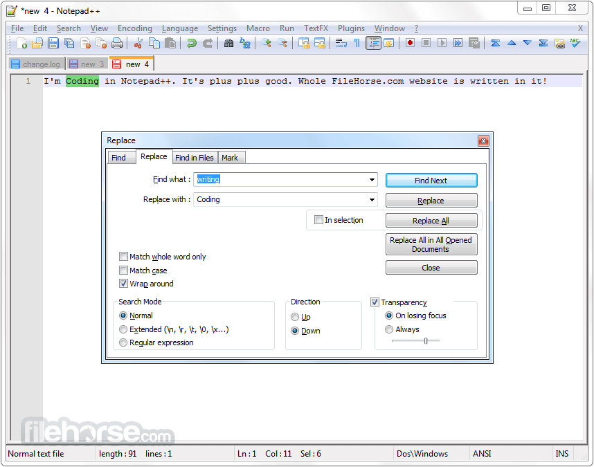 instal the new for ios Notepad++ 8.5.4