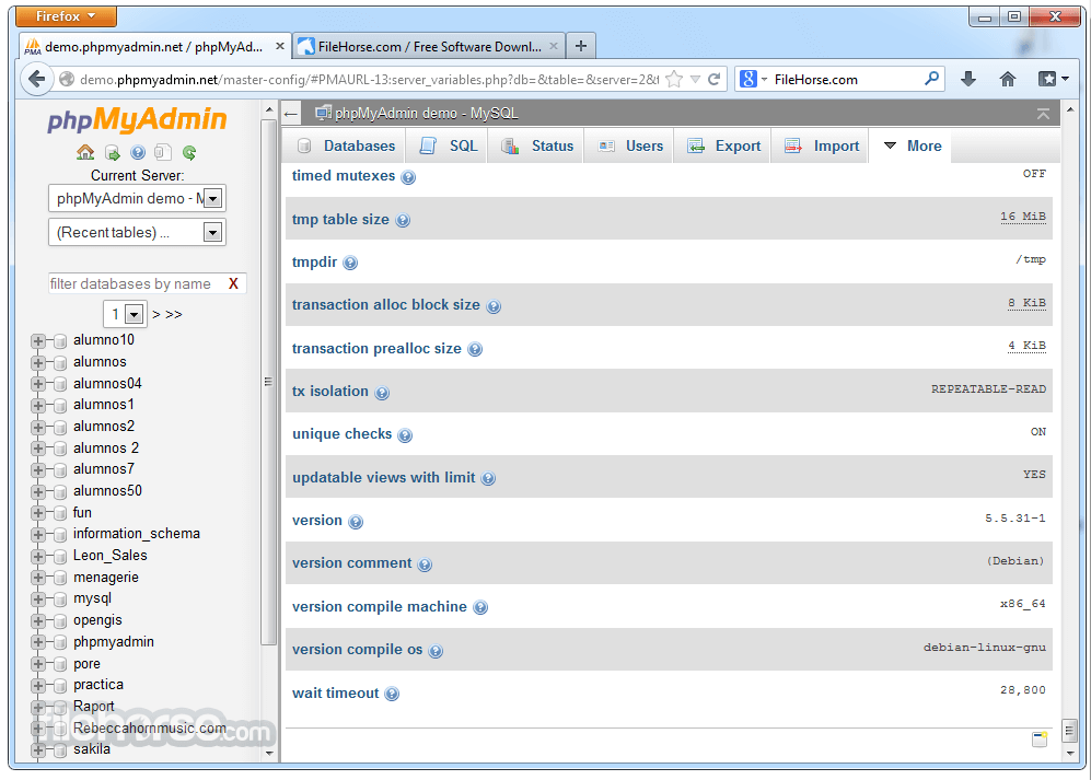 mysql database server download for windows 7