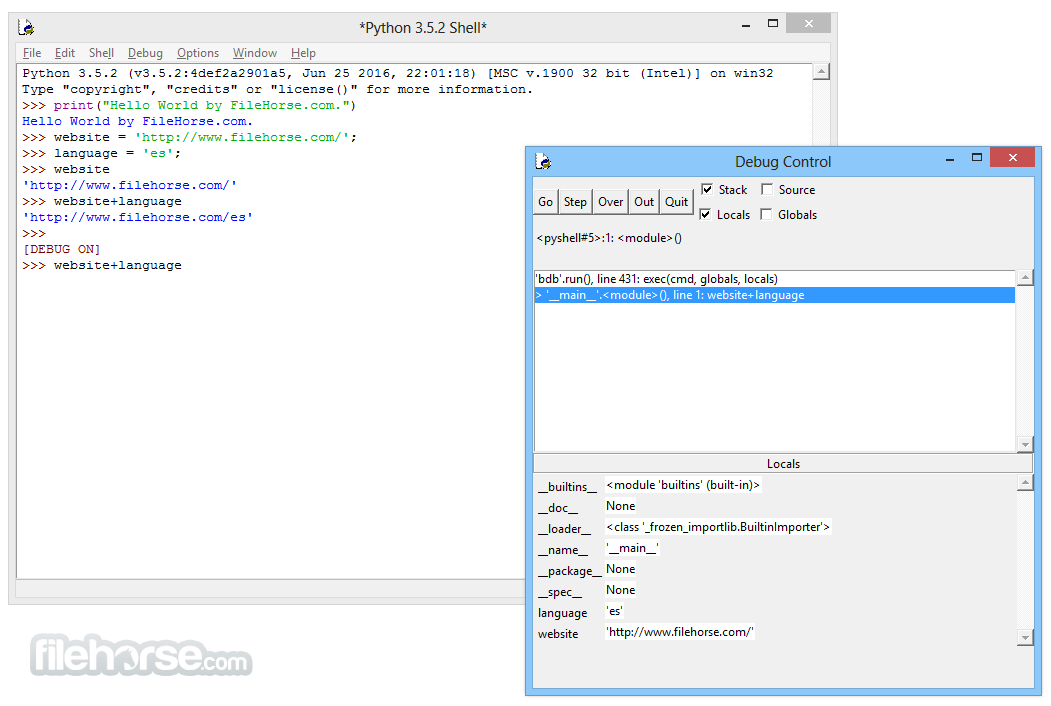 Python 3.11.5 (64-bit) Screenshot 4