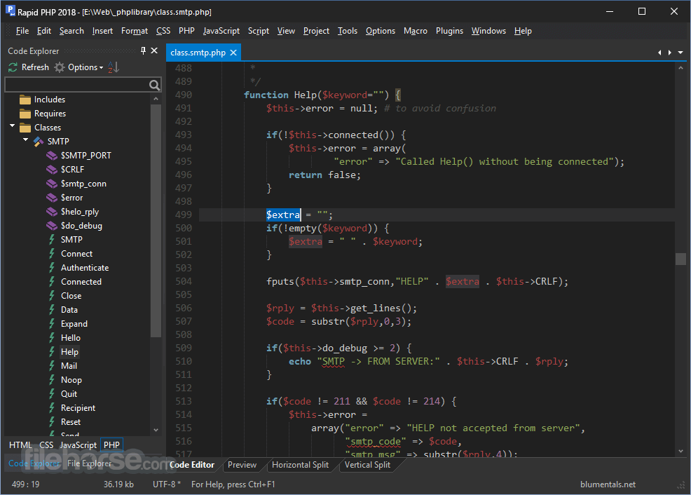 Rapid PHP Editor 2022 17.3 Screenshot 2