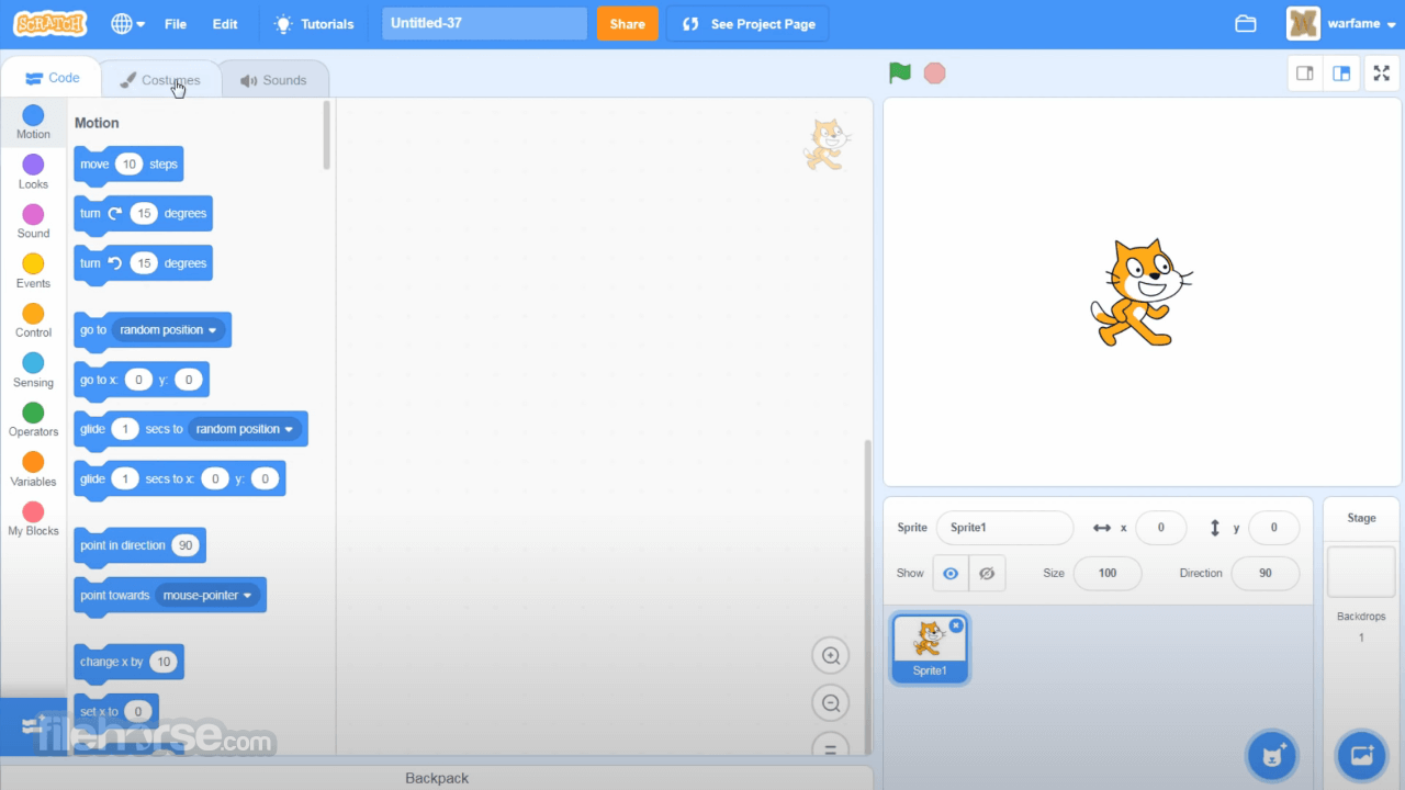 Scratch Desktop 3.29.1 Screenshot 1