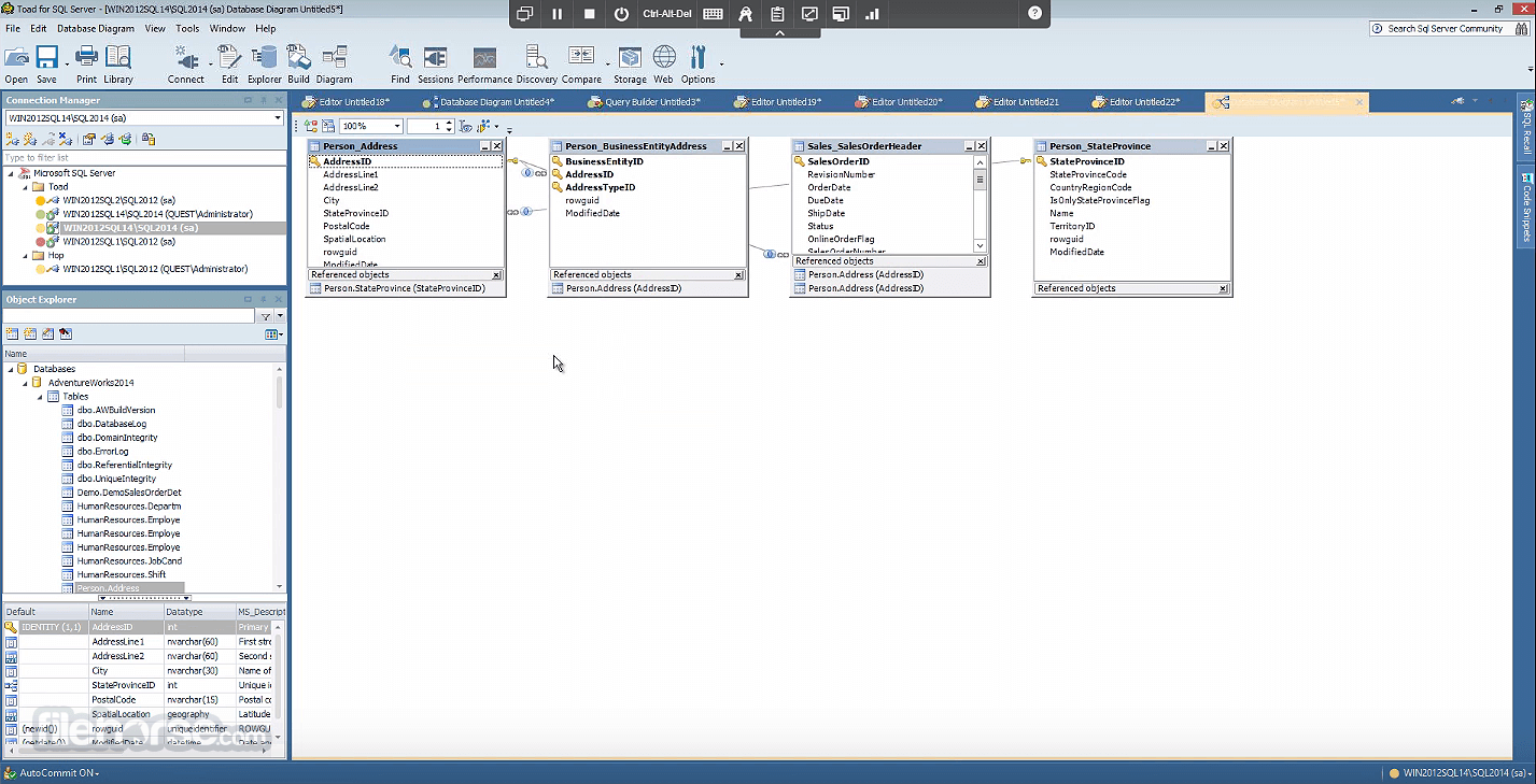 TOAD for Oracle 15.0.97.1178 Screenshot 4