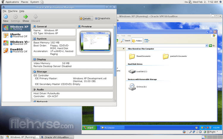 VirtualBox 6.1.34 Build 150636 Screenshot 3