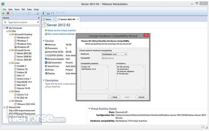 VMware Workstation 16.2.2 Build 19200509 Screenshot 2