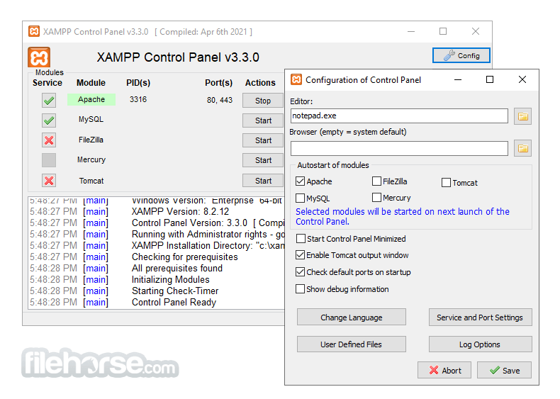 download xampp for windows 10