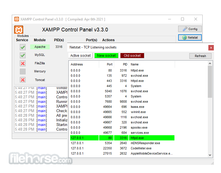 cara uninstall xampp