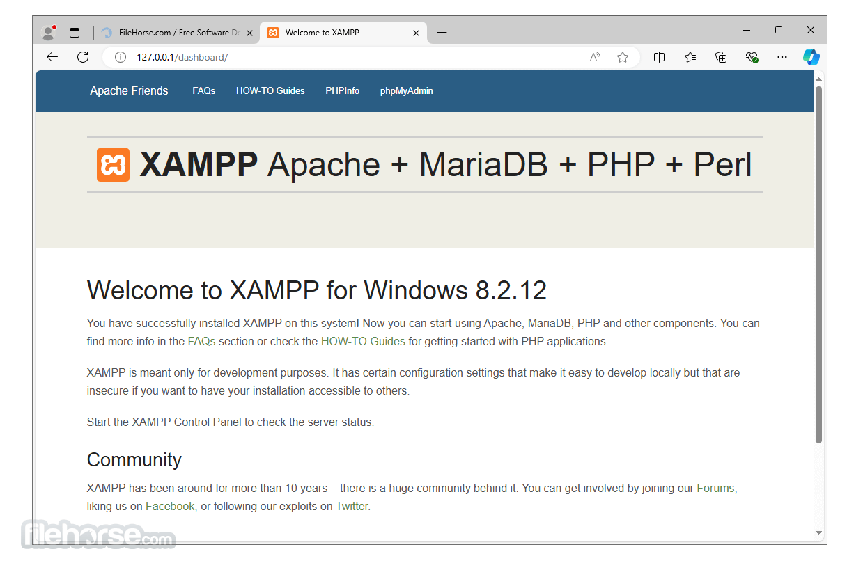 xampp for windows