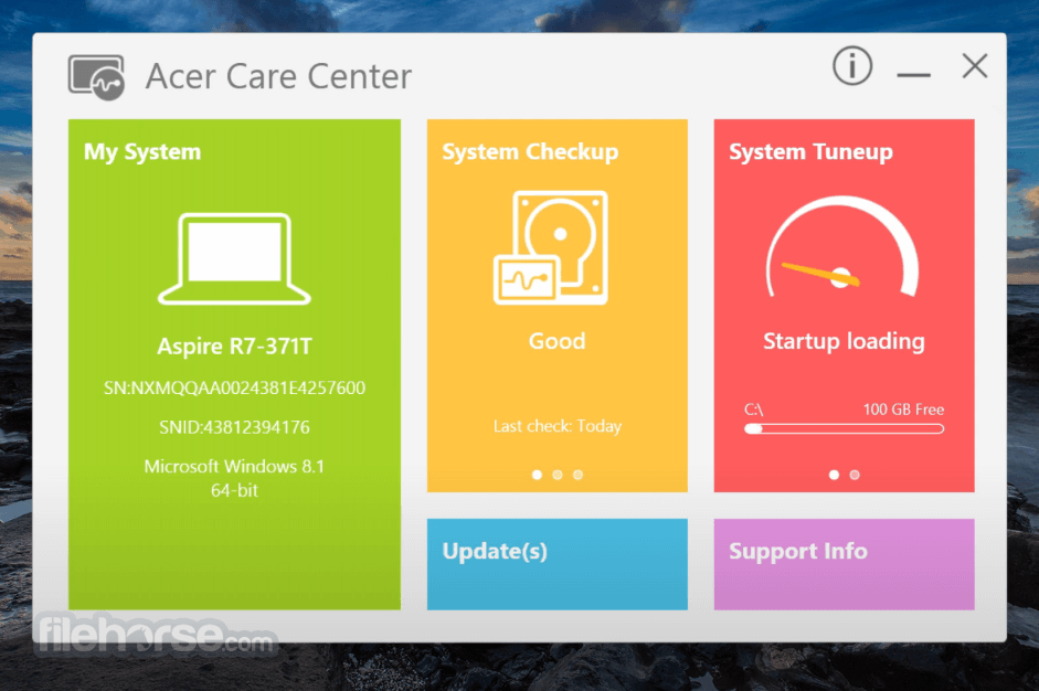 acer care center office uninstall