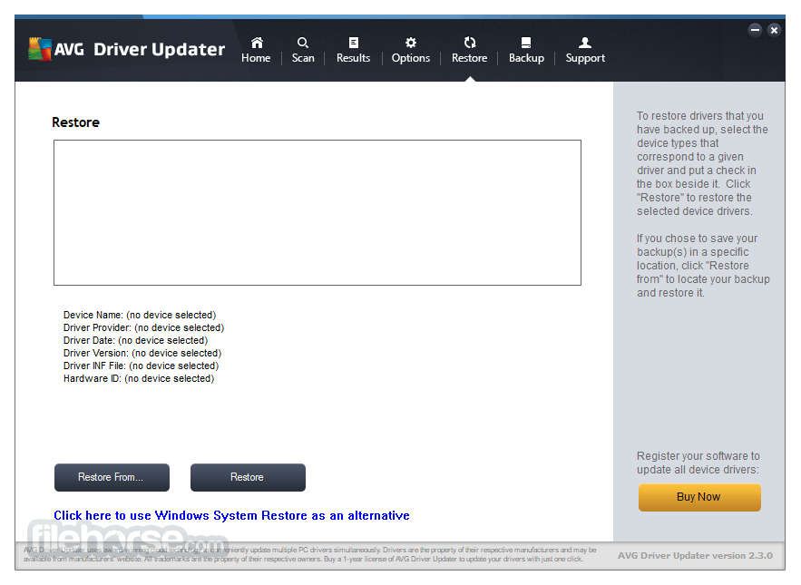 AVG Driver Updater 2.5.8 Screenshot 4