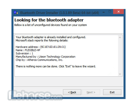 bluetooth driver windows 10 64 bit