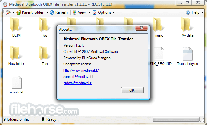 Bluetooth File Transfer 1.2.1.1 (PC) Screenshot 5