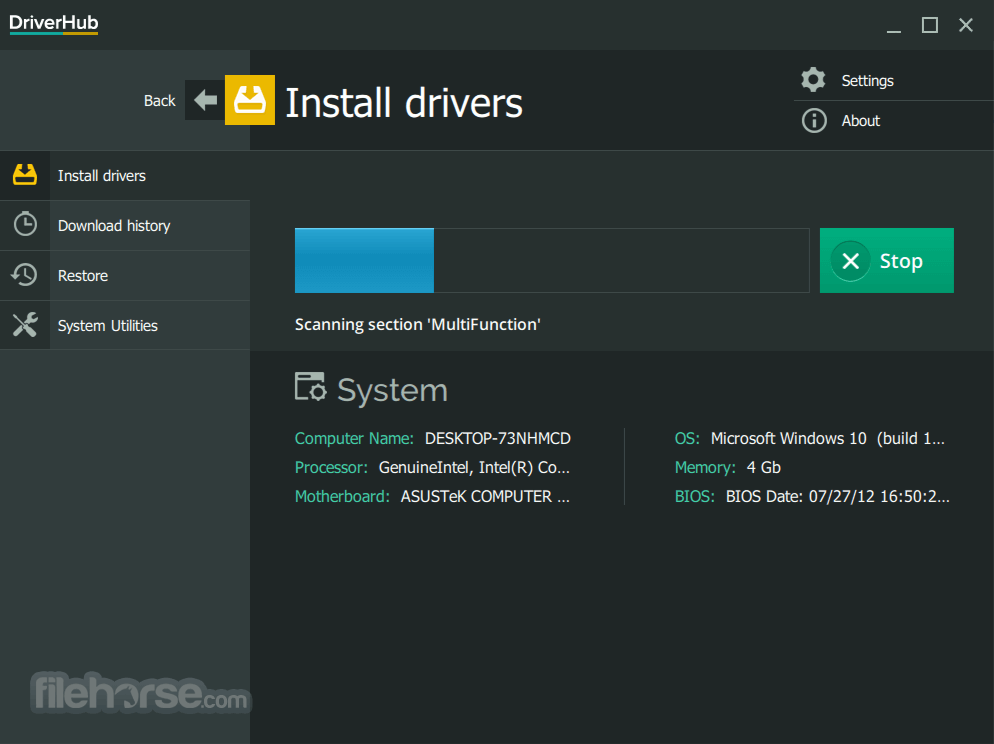 DriverHub 1.3.10 Screenshot 2