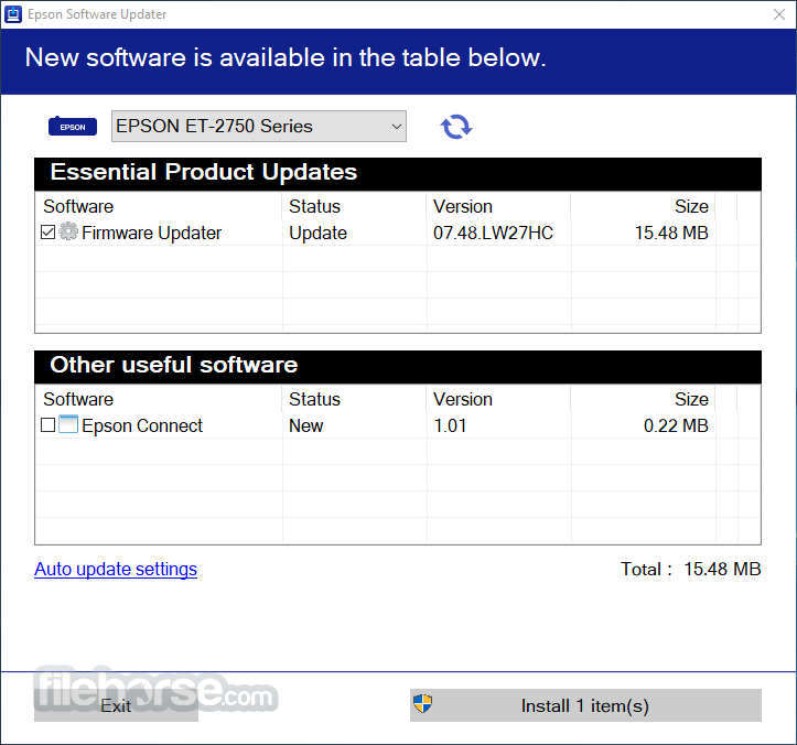 Epson Updater Download (2023 Latest)