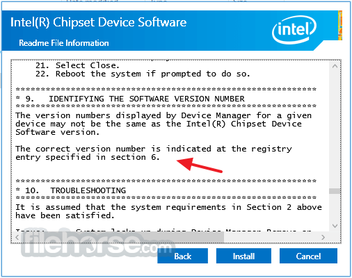 Intel Chipset Device Software 10.1.1.42 Descargar para 