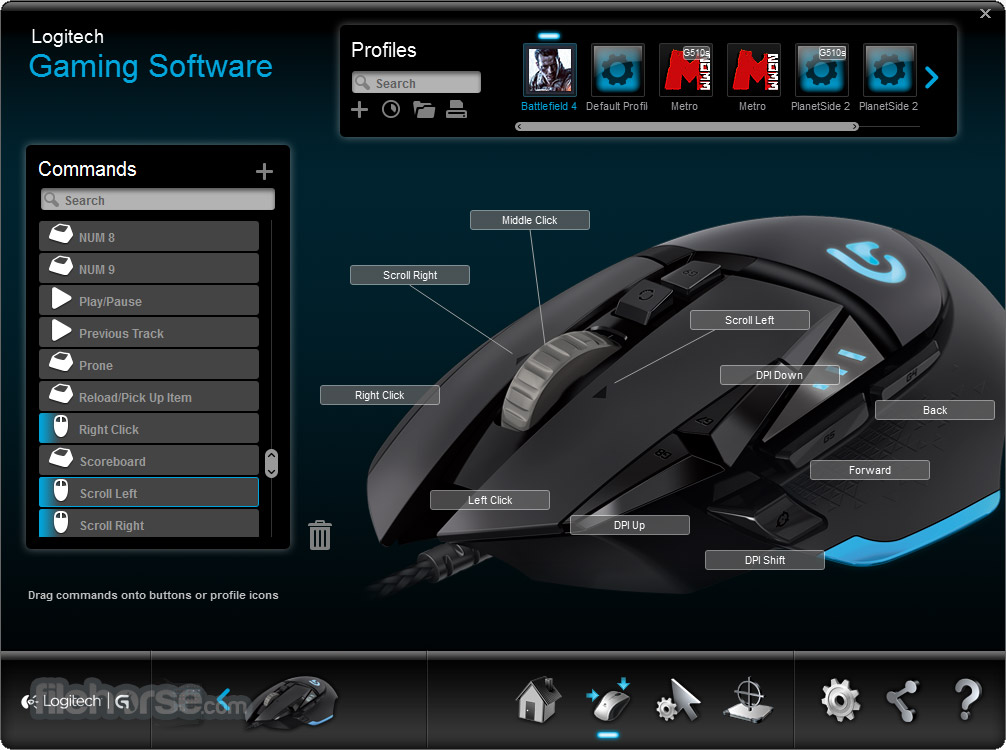 logitech gaming software