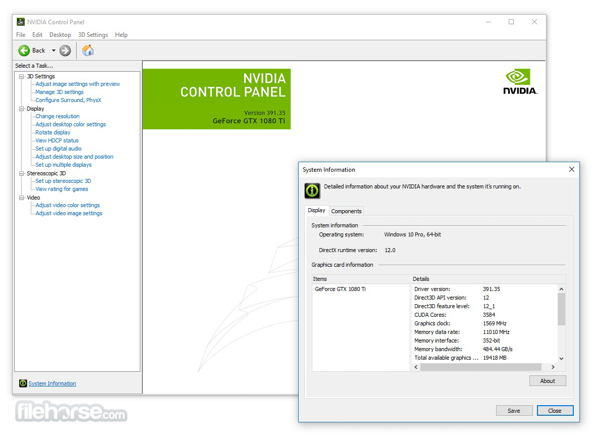 nvidia driver update for windows 10