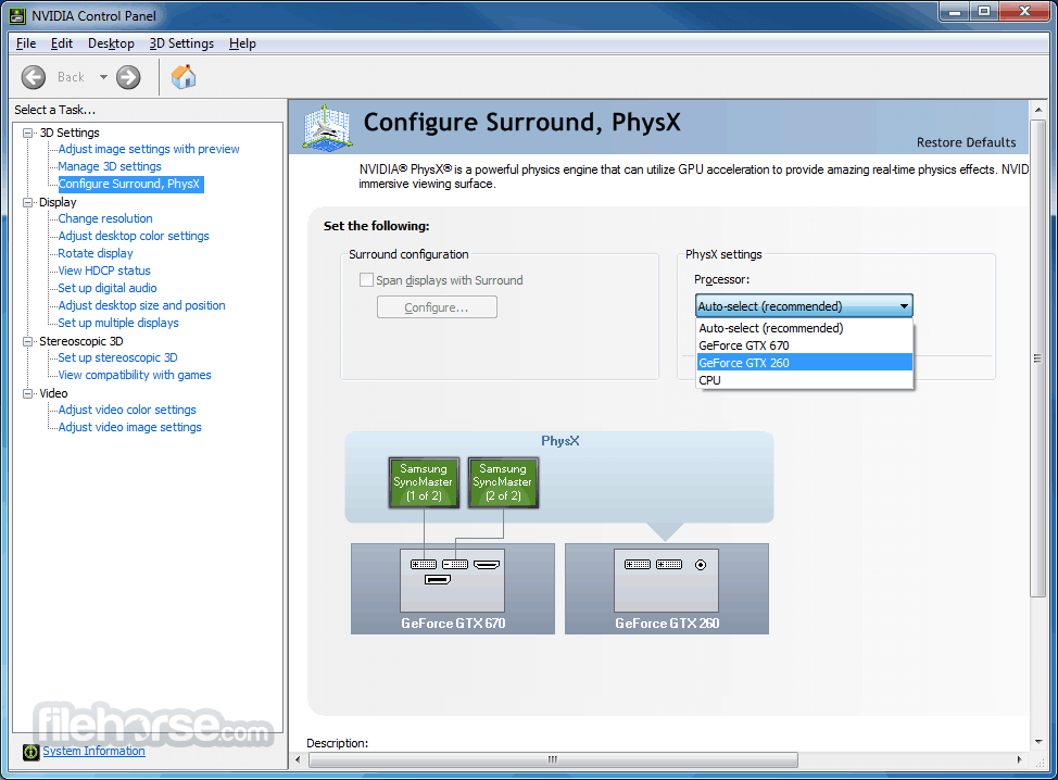 Physx driver letöltés