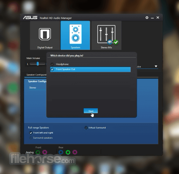 Realtek HD Audio Manager Download (2022 Latest)