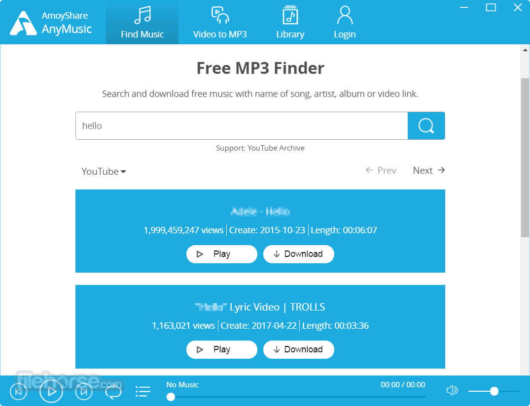 find mp3 search engine