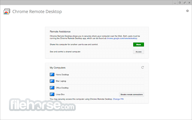 chrome remote desktop mac black screen fix