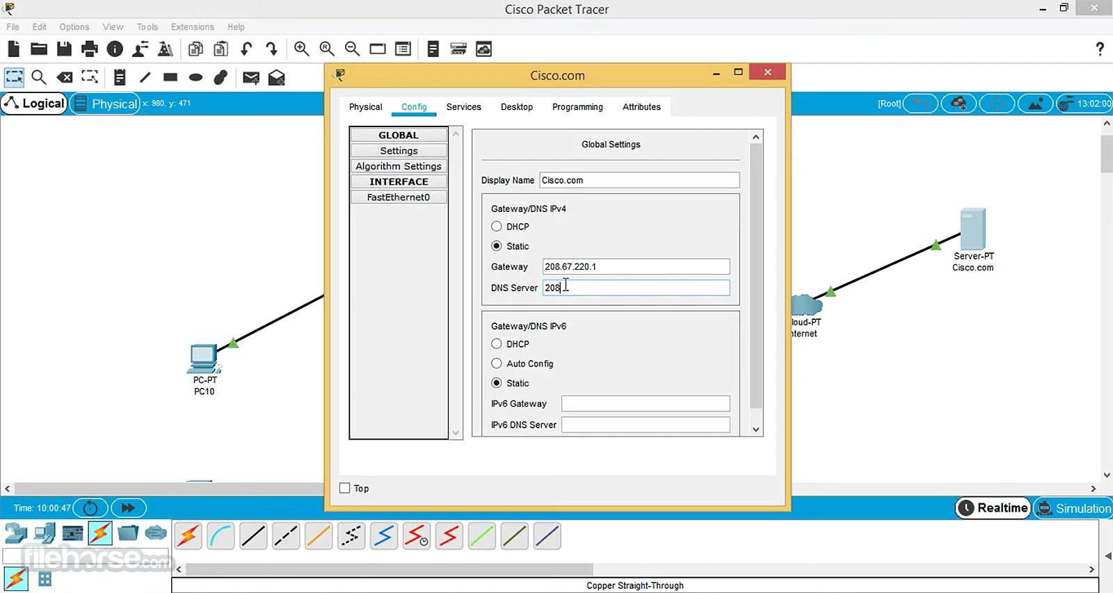 packet tracer 6.3