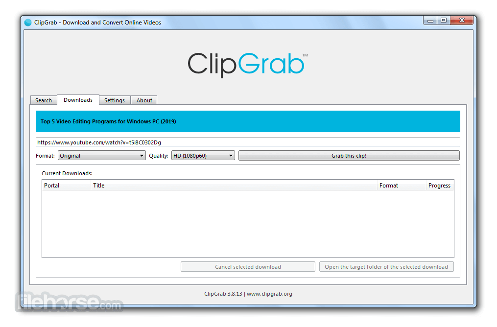 freemake video converter clipgrab