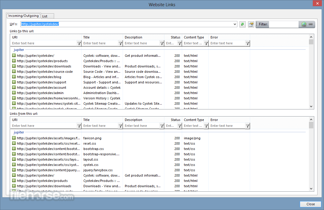 downloading Cyotek WebCopy