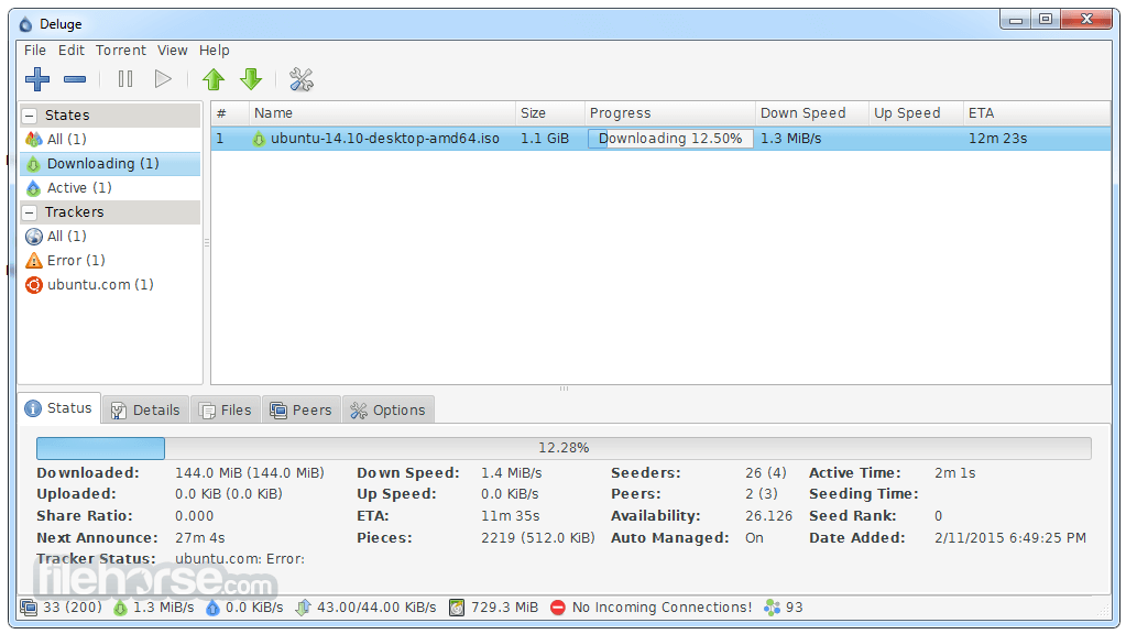 how to use deluge torrent