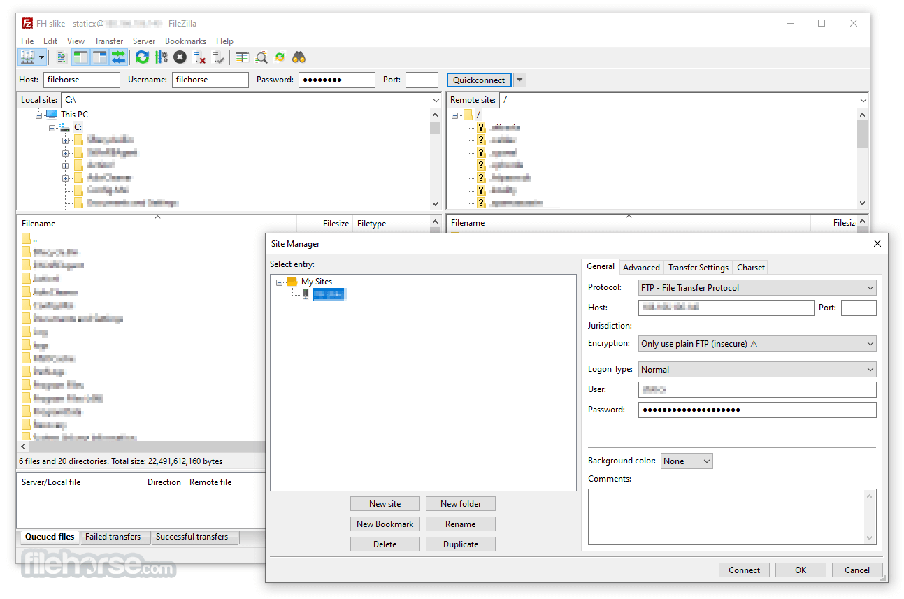 filezilla client portable