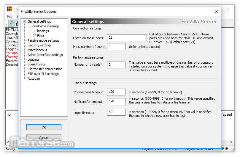 filezilla server mac