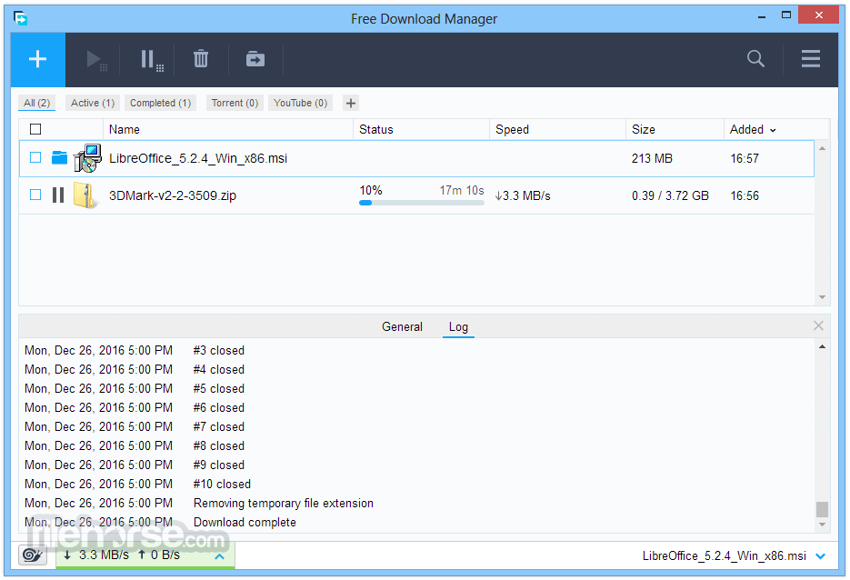 Free Download Manager 6.16.2 Build 4586 (32-bit) Screenshot 3
