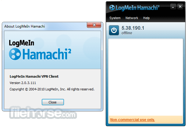 logmein hamachi not working