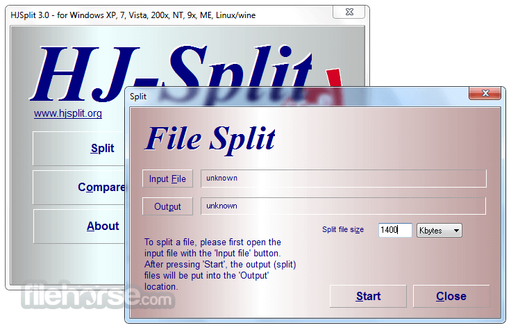 HJSplit 3.0 Screenshot 2