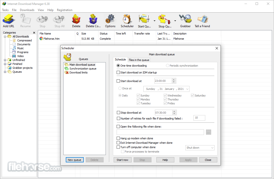 Internet Download Manager IDM Screenshot 3