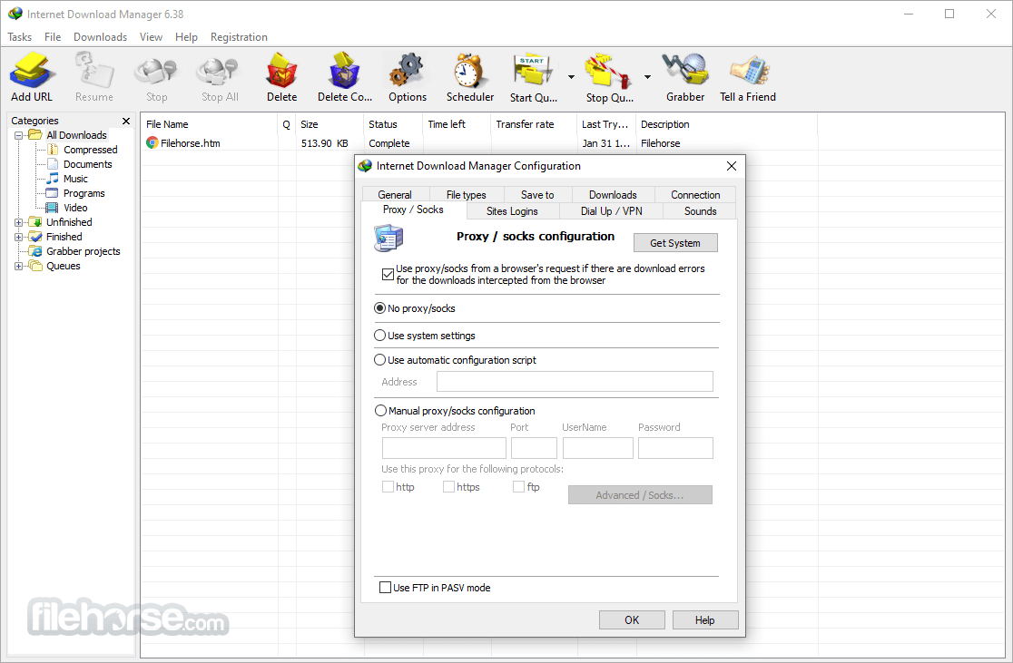 Internet Download Manager 6.35 Build 14 Screenshot 5