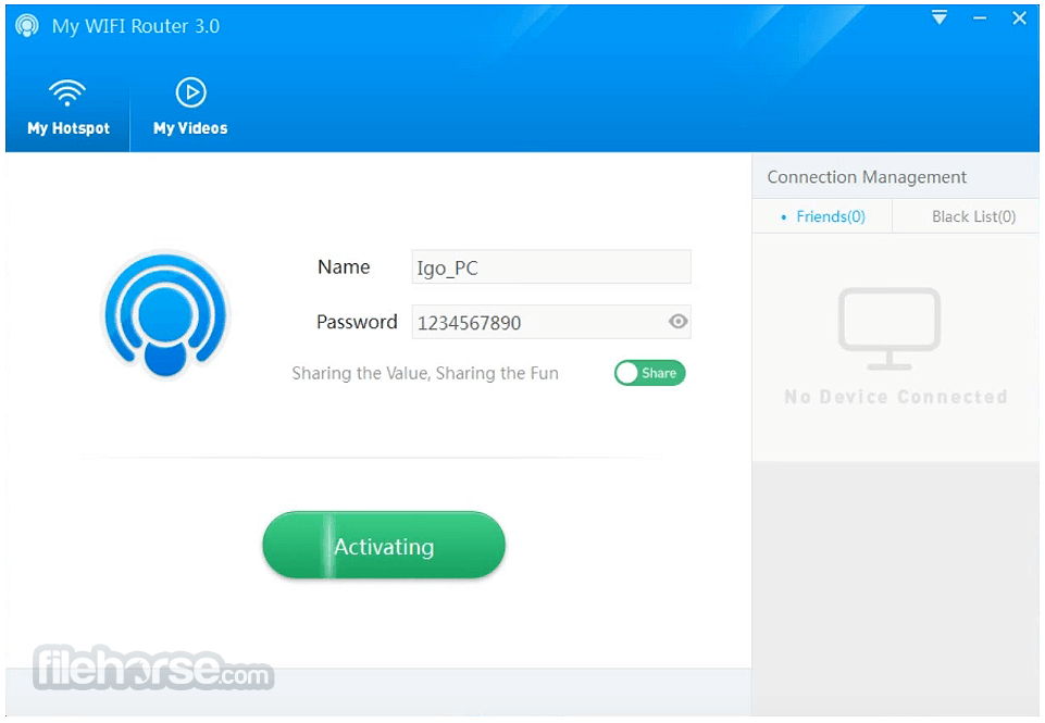 My WIFI Router 3.0.64 Screenshot 1