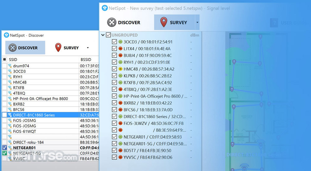 netspot has no map icon options