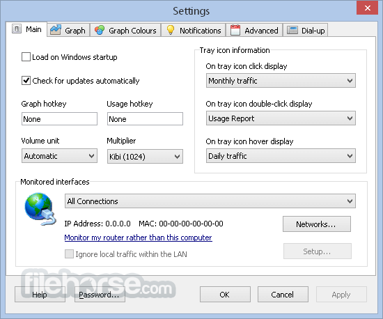 NetWorx 6.2.10 Screenshot 3