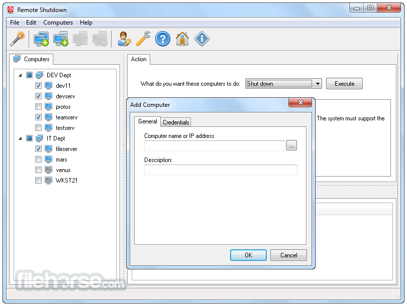 Remote Shutdown 4.7.0 Build 67 Screenshot 2