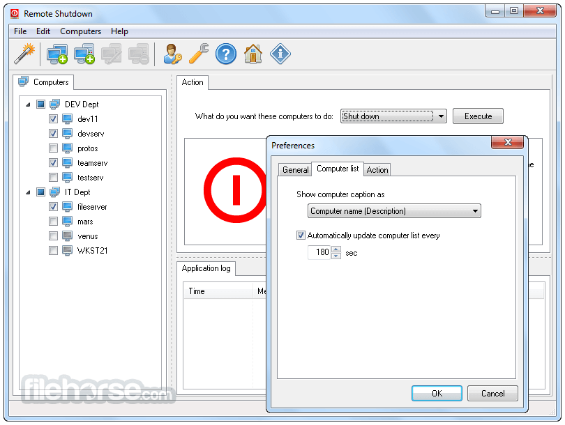 Remote Shutdown 4.7.0 Build 67 Screenshot 4