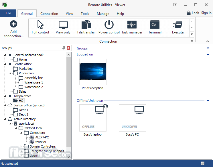windows 10 remote utilities