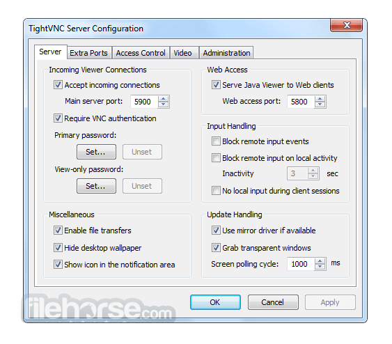 Tightvnc viewer for windows vista tightvnc server vs vnc server geometry