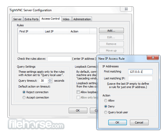 Tightvnc 64 bit windows 7 mysql workbench data import no database selected