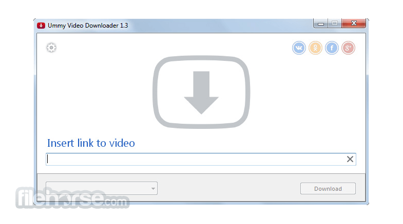 Ummy Video Downloader 1.9.77.0 Screenshot 1