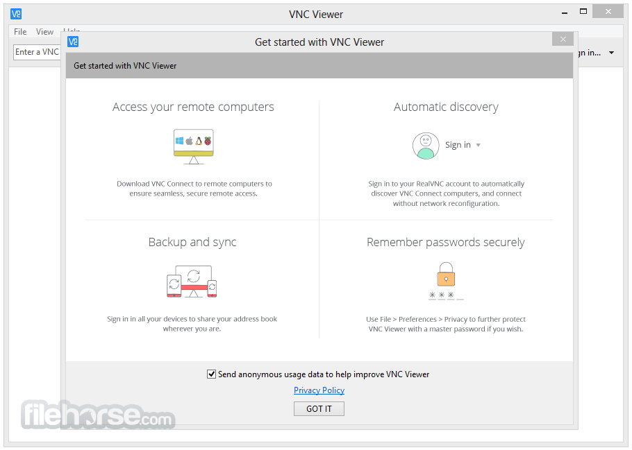 vnc portable server