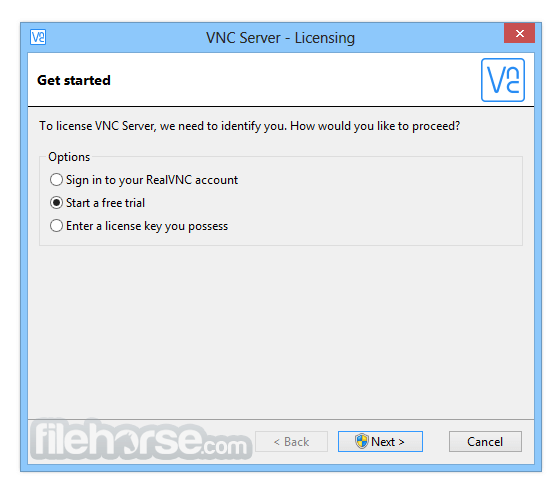 vnc connect windows xp